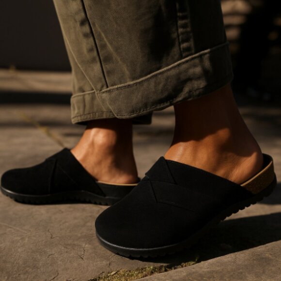 Dansko Shoes - DEAL! new Dansko Daniella Clogs Suede black For Women 925 5s3